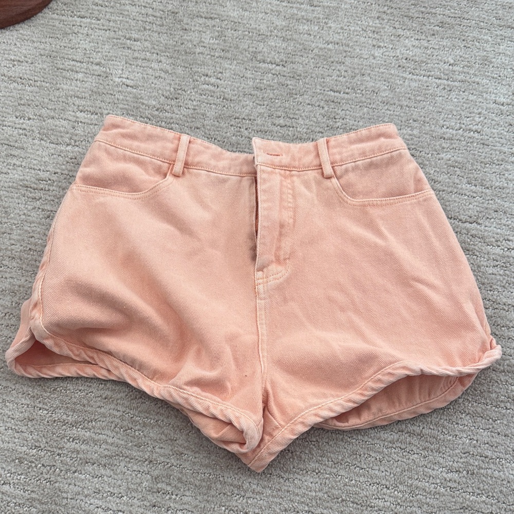 Entro High Waist Peach Women's Shorts